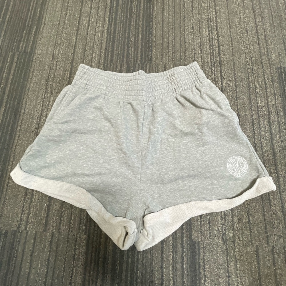 Nike Light Gray Women's Athletic Shorts